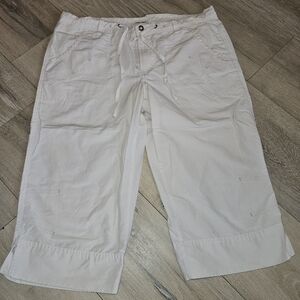 Columbia Capris Women's Medium White Lightweight